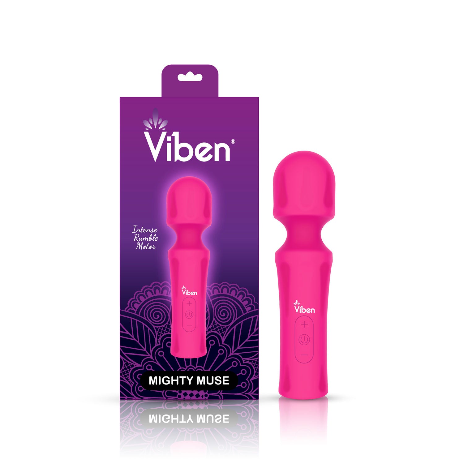 Presale Only - Mighty Muse - Hot Pink - Powerful Personal Wand - Massager - Not Very Vanilla