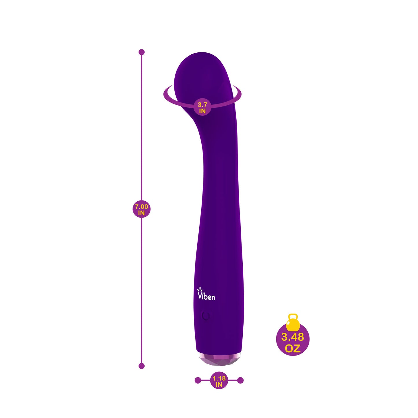 Presale Only - Devotion - Violet Intense G-Spot- Vibe - Not Very Vanilla