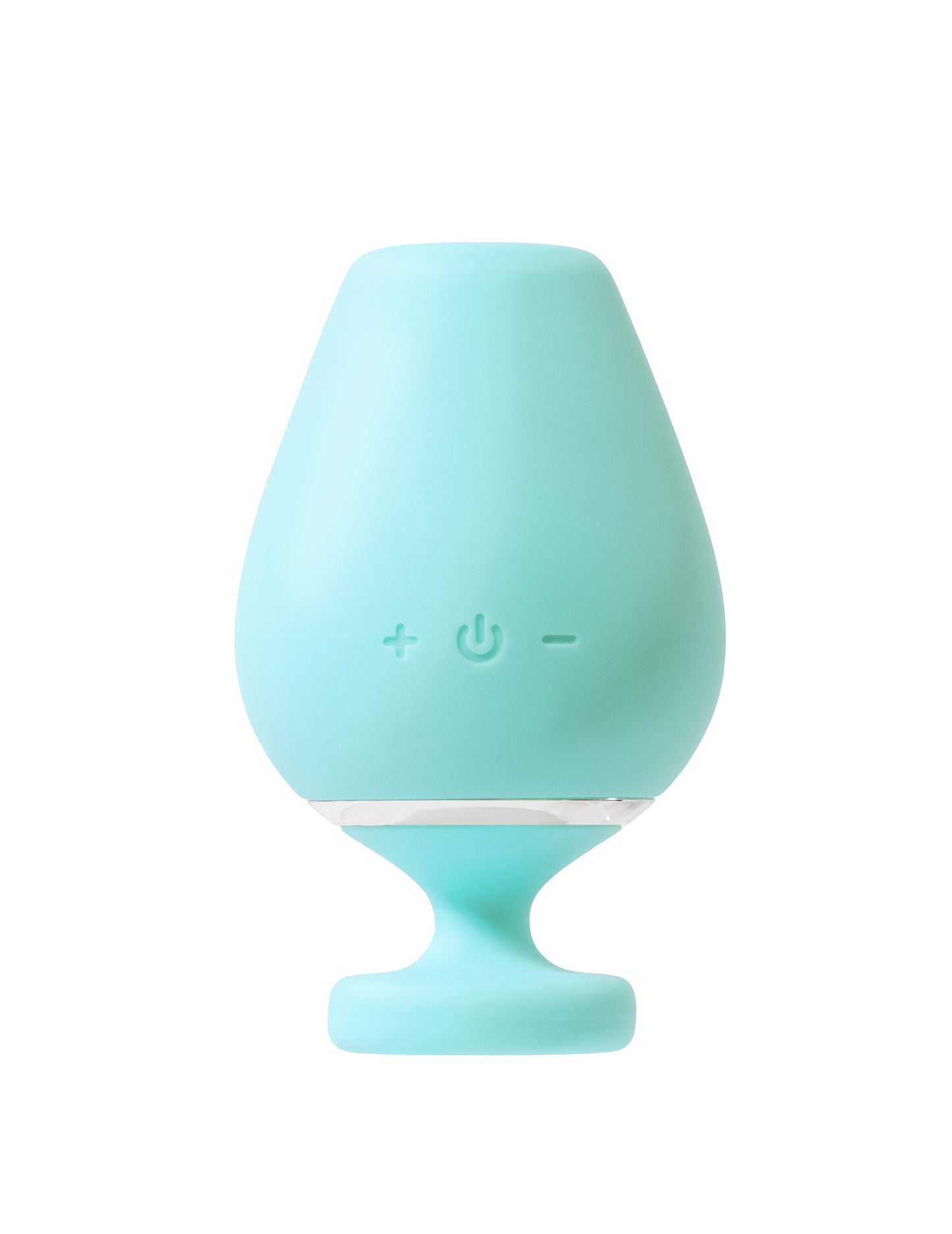 Vino Rechargeable Vibrating Sonic Vibe - Turquoise - Not Very Vanilla