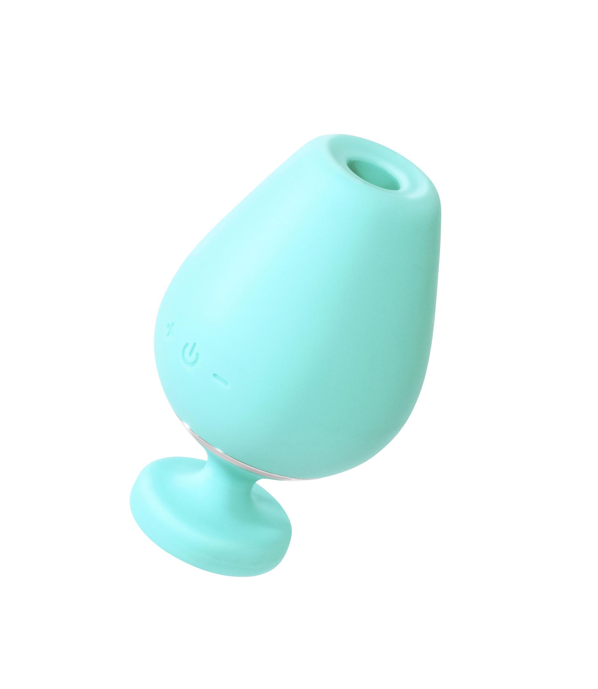 Vino Rechargeable Vibrating Sonic Vibe - Turquoise - Not Very Vanilla