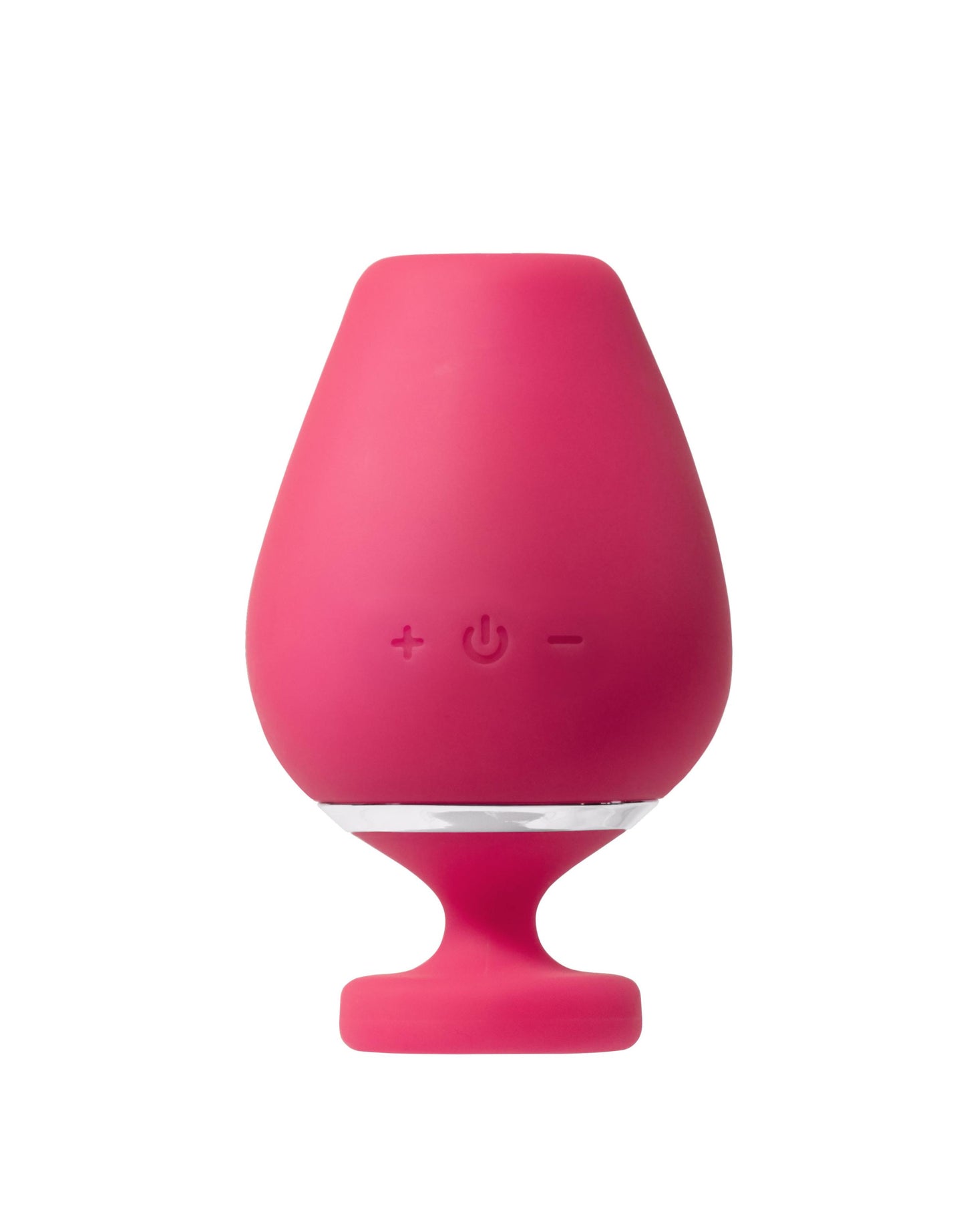 Vino Rechargeable Vibrating Sonic Vibe - Pink - Not Very Vanilla