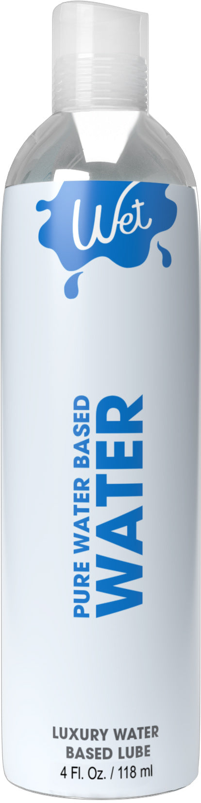 Wet Water - Luxury Waterbased Lubricant 4 Oz - Not Very Vanilla