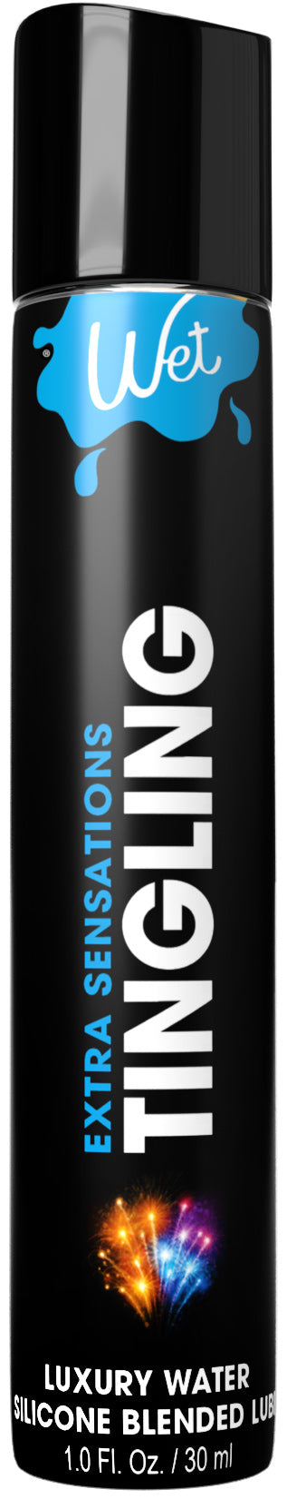 Wet Extra Sensations Tingling Water/silicone Blend Based Lubricant 1 Oz - Not Very Vanilla