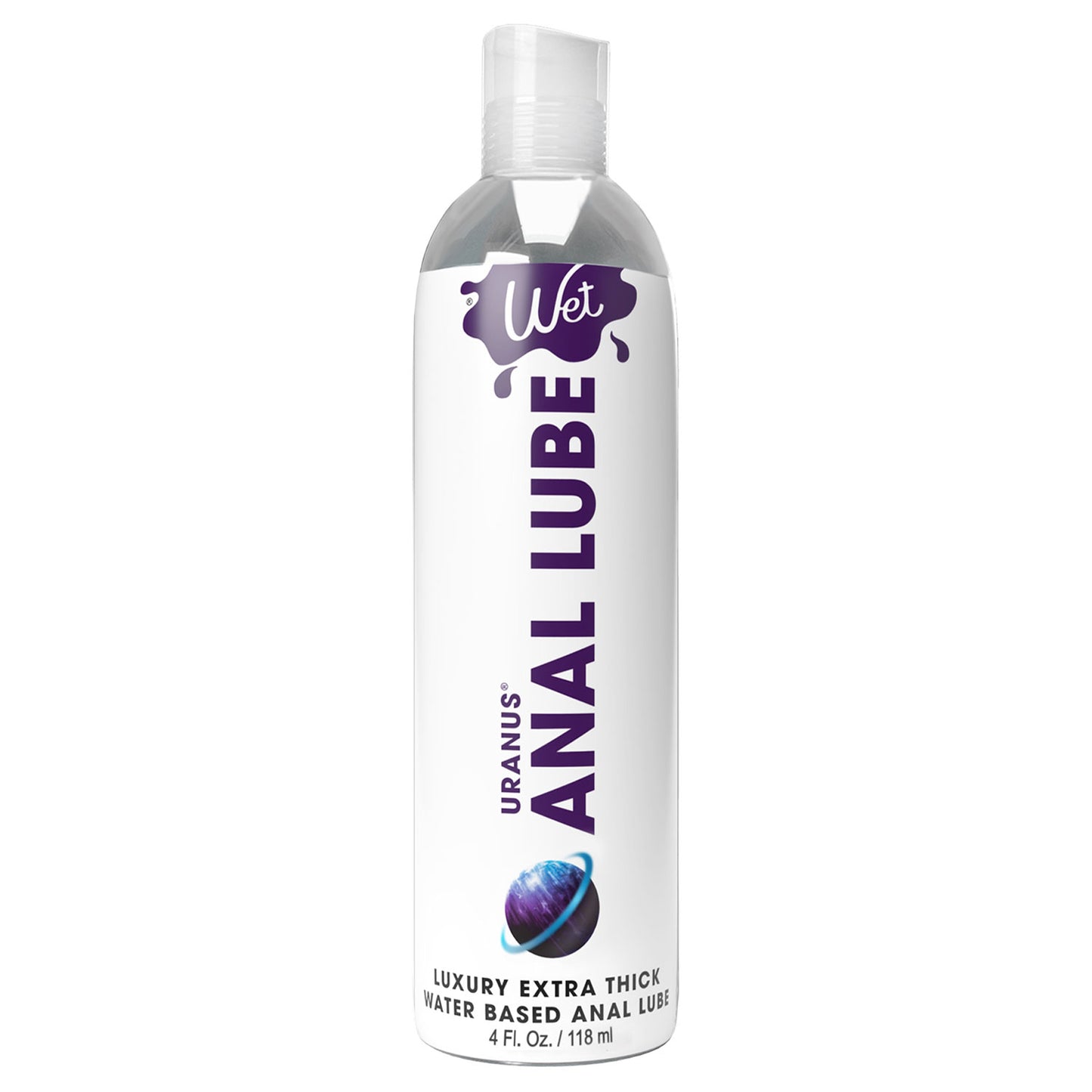 Wet Anal Lube 4oz Uranus Extra Thick Water Based - Not Very Vanilla