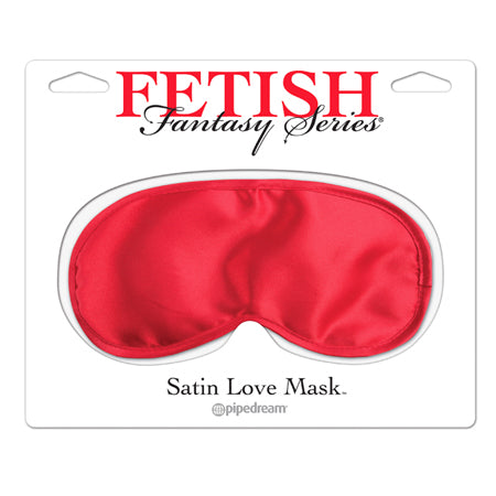 Pipedream Fetish Fantasy Series Satin Love Mask Red - Not Very Vanilla