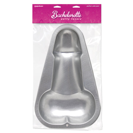 Pipedream Bachelorette Party Favors Pecker Cake Pan - Not Very Vanilla