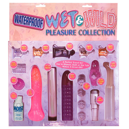 Pipedream Waterproof Wet & Wild Pleasure Collection 13-Piece Set - Not Very Vanilla