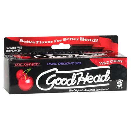 GoodHead - Oral Delight Gel - Cherry - Not Very Vanilla