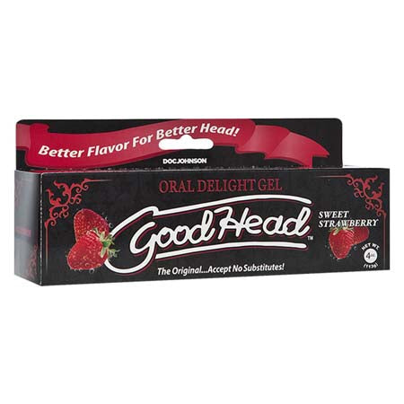 GoodHead - Oral Delight Gel - Strawberry - Not Very Vanilla