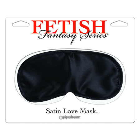 Pipedream Fetish Fantasy Series Satin Love Mask Black - Not Very Vanilla