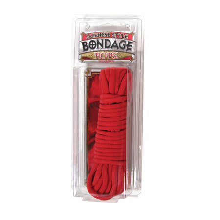 Bondage Rope Cotton (Red) - Not Very Vanilla