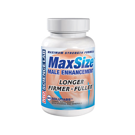 MaxSize Maximum Strength Enhancement 60-Tablet Bottle - Not Very Vanilla