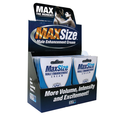 MaxSize Enhancement Cream 4 ml Foil 24-Piece Display - Not Very Vanilla