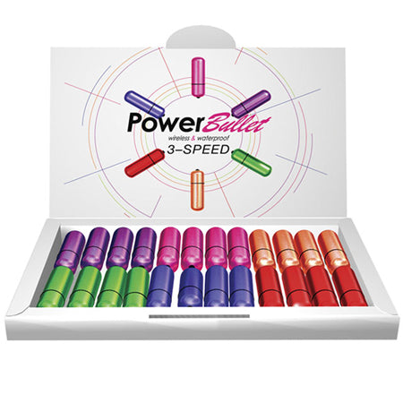 Power Bullet 3 Speed (Bowl of 24 Assorted Colors) - Not Very Vanilla