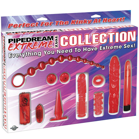 PDX Toyz Collection 9-Piece Set Red - Not Very Vanilla