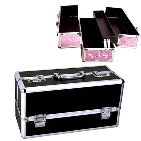 The Toy Chest Lockable Vibrator Case Large Black - Not Very Vanilla