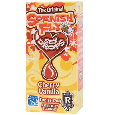 Spanish Fly Sex Drops Cherry Vanilla 1oz - Not Very Vanilla