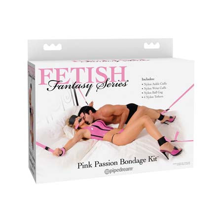 Pipedream Fetish Fantasy Series 7-Piece Pink Passion Bondage Kit - Not Very Vanilla