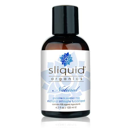 Sliquid Organics Natural Lubricant 4.2oz - Not Very Vanilla