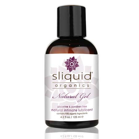 Sliquid Organics Natural Lubricating Gel 4.2 oz. - Not Very Vanilla