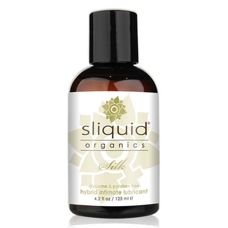 Sliquid Organics Silk Hybrid Lubricant 4.2 oz. - Not Very Vanilla