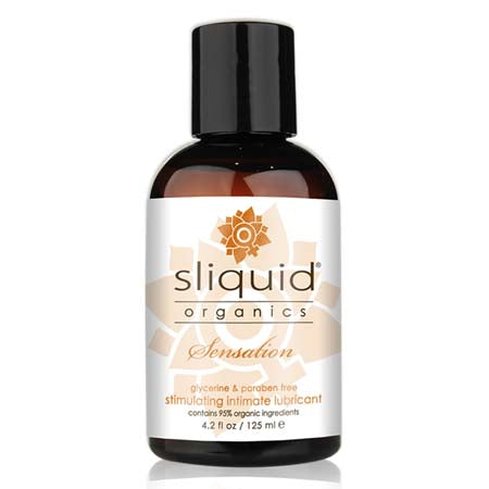 Sliquid Organics Sensation Warming Lubricant 4.2 oz. - Not Very Vanilla