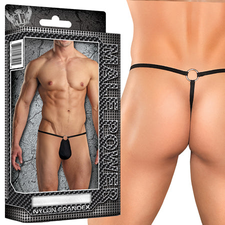 Male Power G-String with Front Ring (One Size) Underwear - Not Very Vanilla