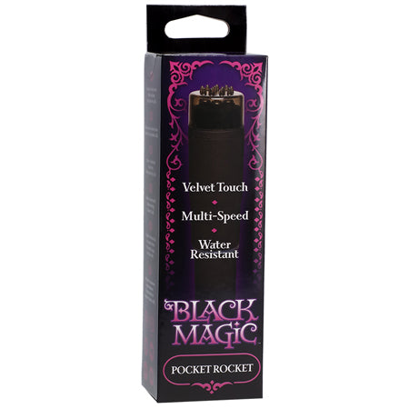 Black Magic Pocket Rocket Massager - Not Very Vanilla