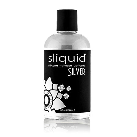 Sliquid Silver Silicone Lubricant 8.5 oz. - Not Very Vanilla