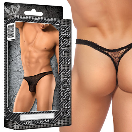 Male Power Stretch Net Bong Thong S/M Underwear - Not Very Vanilla