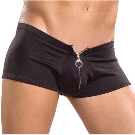 Male Power Zipper Shorts S/M Underwear - Not Very Vanilla