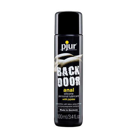 pjur Back Door Silicone Anal Lubricant with Jojoba 3.4 oz. - Not Very Vanilla