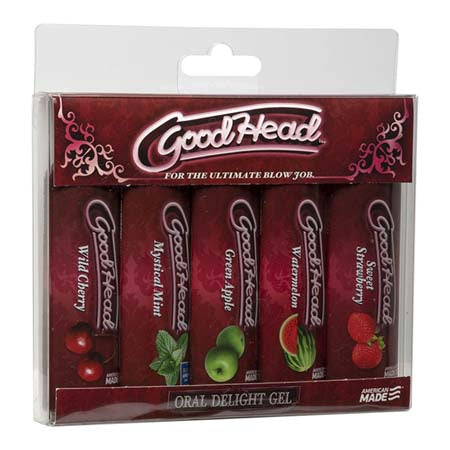 GoodHead - Oral Delight Gel - 5 Pack - Not Very Vanilla