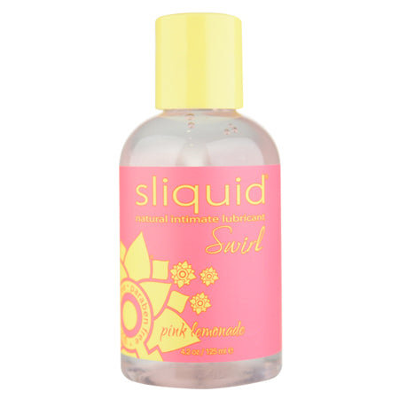 Sliquid Swirl Pink Lemonade Flavored Lubricant 4.2 oz. - Not Very Vanilla