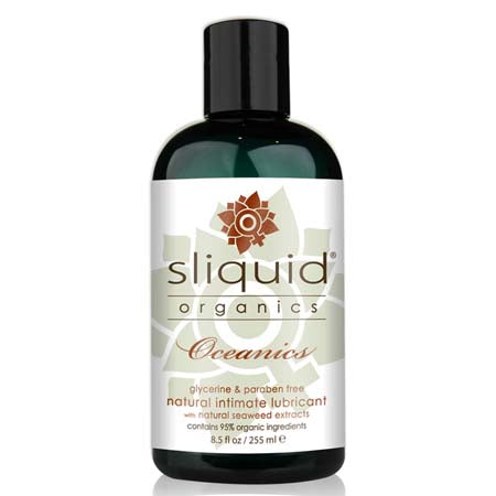 Sliquid Organics Oceanics Natural Intimate Lubricant 8.5oz - Not Very Vanilla