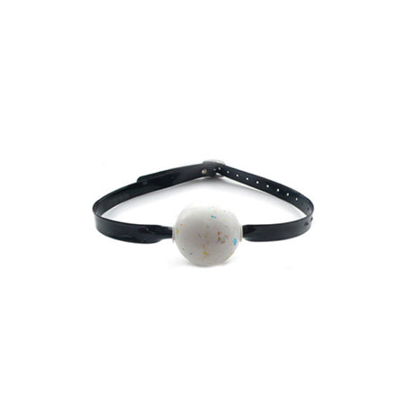 KinkLab Jawbreaker Ball Gag (Black) - Not Very Vanilla