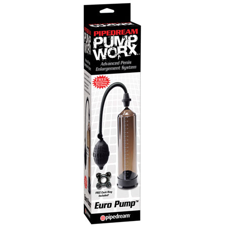 Pipedream Pump Worx Euro Pump Black - Not Very Vanilla