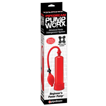 Pipedream Pump Worx Beginner's Power Pump Red - Not Very Vanilla