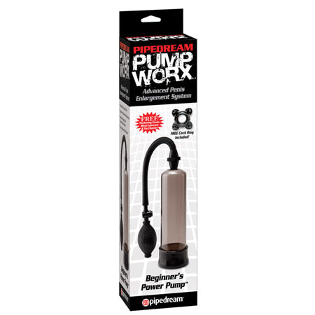 Pipedream Pump Worx Beginner's Power Pump Black - Not Very Vanilla