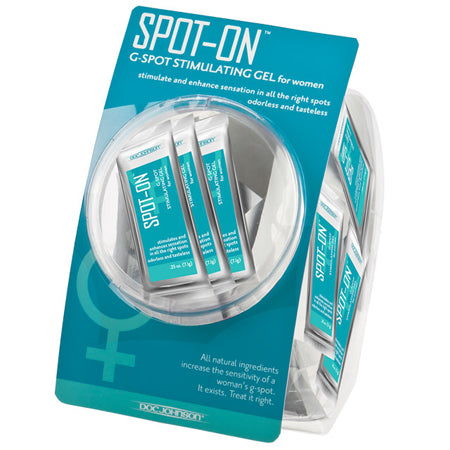 Spot On G-Spot Stimulating Gel Bowl (72) - Not Very Vanilla