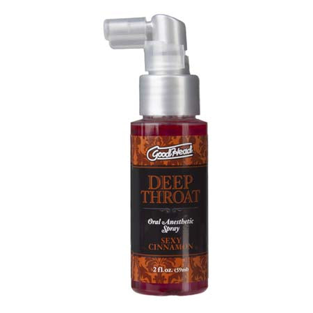 GoodHead - Deep Throat Spray - Sexy Cinnamon - Not Very Vanilla