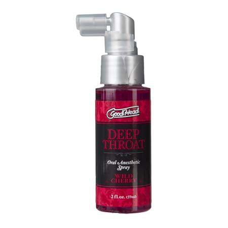 GoodHead - Deep Throat Spray - Wild Cherry - Not Very Vanilla