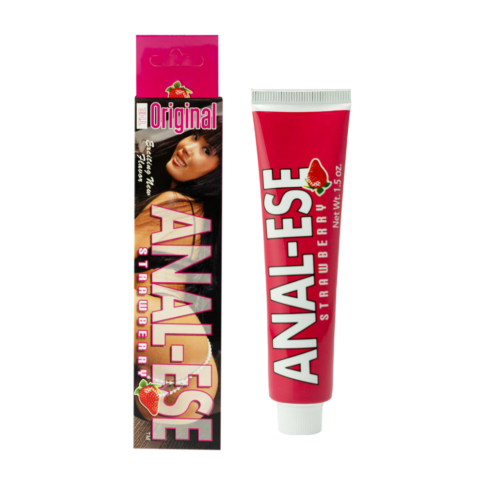 Anal-Ese Strawberry Desensitizing Cream 1.5 oz.