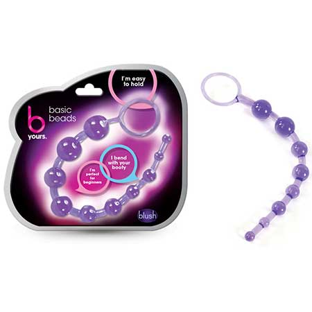 Blush B Yours Basic Beads 12.75 in. Purple - Not Very Vanilla