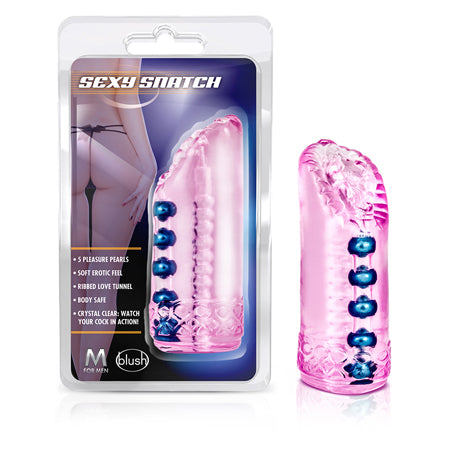 Blush M for Men Sexy Snatch Vagina Stroker Pink - Not Very Vanilla