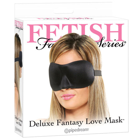 Pipedream Fetish Fantasy Series Deluxe Fantasy Love Mask Black - Not Very Vanilla