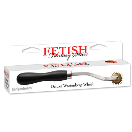 Pipedream Fetish Fantasy Series Deluxe Wartenberg Wheel Silver/Black - Not Very Vanilla