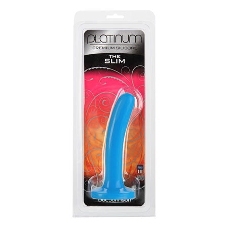 Platinum Premium Silicone - The Slim Blue - Not Very Vanilla