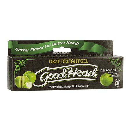 GoodHead Oral Delight Gel Green Apple 4 oz. - Not Very Vanilla