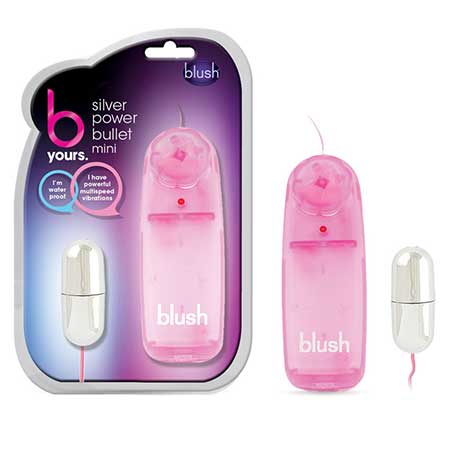 Blush B Yours Power Bullet Mini Remote-Controlled Egg Vibrator Pink - Not Very Vanilla